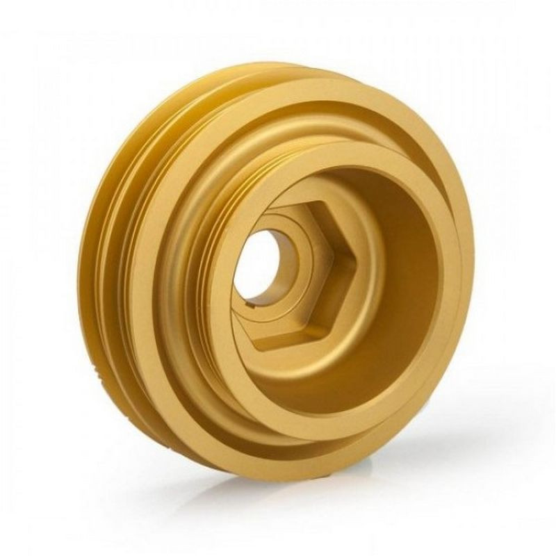 Könnyített (Light Weight) Alumínium alulhajtó főtengely szíjtárcsa Honda Civic / CRX / Integra (B16, B18, B20) motorokhoz