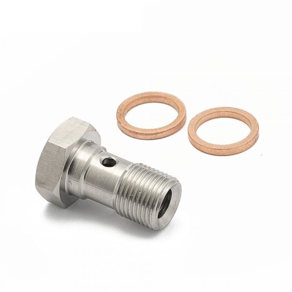 Banjo Csavar - M10x1.25, Rozsdamentes Acél