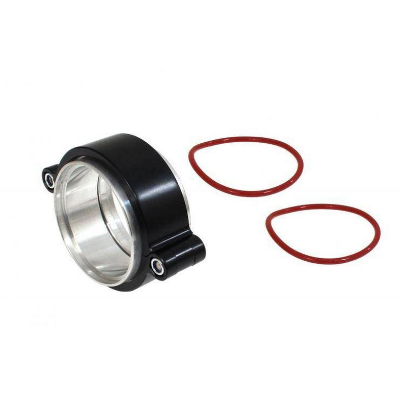 Gyorskioldó intercooler toldó bilincs szett alumínium 2" / 51mm - csavaros rögzítésű fekete