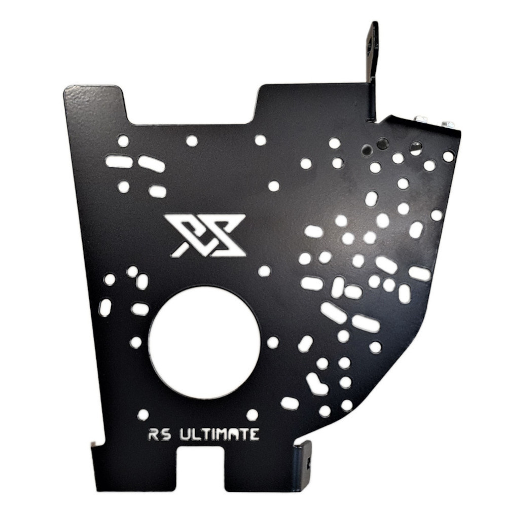 Handbrake Mounting Plate drilled BMW E46 Fluo