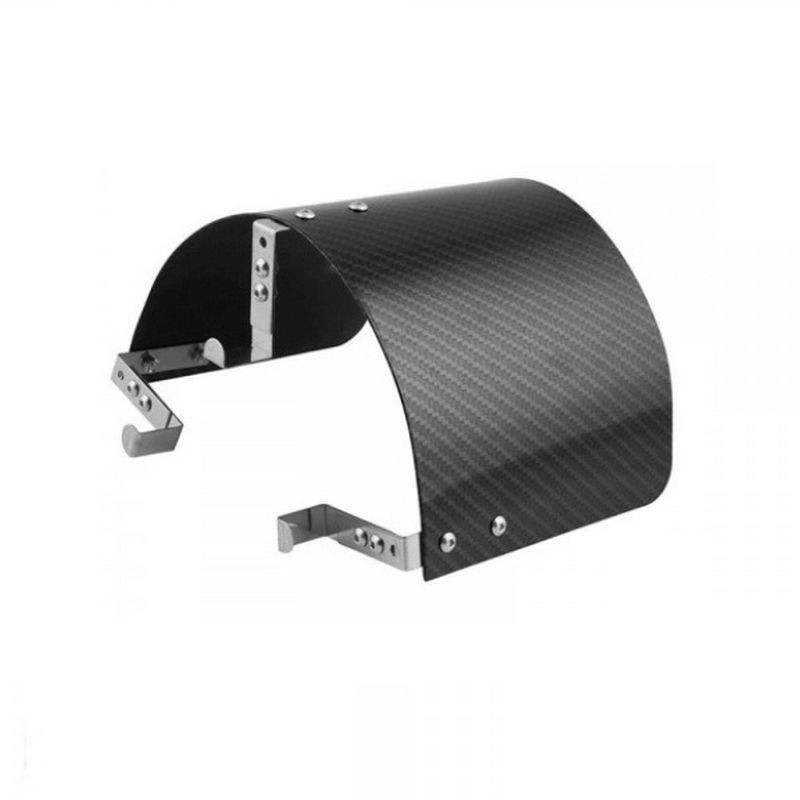 Légszűrő Hővédő Pajzs - 220mm x 140mm - Karbon