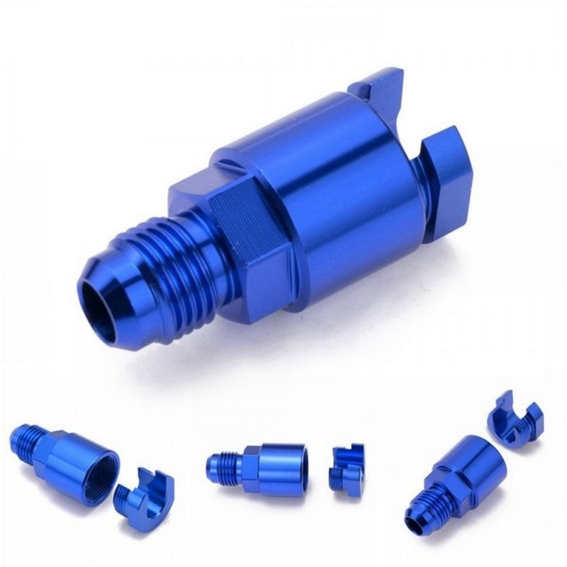 AN6 SAE gyorscsatlakozó - 3/8" (9.5mm) anya -fixre húzós